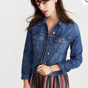 Madewell Shrunken Stretch Jean Jacket